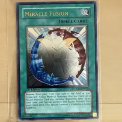 Yu-Gi-Oh! TCG Miracle Fusion Ultimate Rare 1st Edition VLP - Image 1