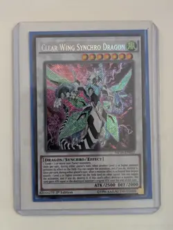 1x Yugioh - Clear Wing Synchro Dragon - Mp16-EN022 - Secret Rare - NM - Image 3