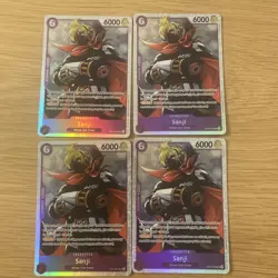 4x Sanji | OP07-064 | Playset | English | One Piece TCG - Image 1