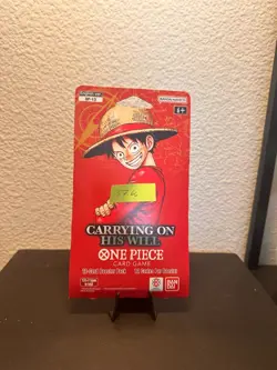 One Piece TCG OP-13 Carrying On His Will New Blister Pack HEAVY SEALED 37.66🔥 - Image 1