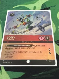 2026 Disney Lorcana Winterspell EN-11 Goofy 216/204 Epic - Image 1