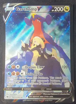 Garchomp V TG23/TG30 Swsh10: Astral Radiance Trainer Gallery Holo NM Pokemon TCG - Image 1
