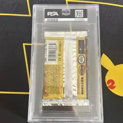 PSA 8 Pokemon TCG Base Set Unlimited Booster Pack Charizard Artwork WOTC 1999 - Image 2