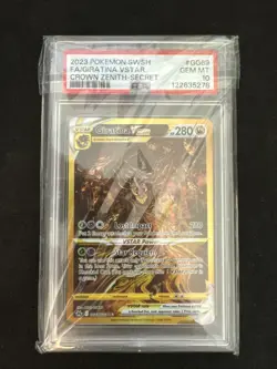 Pokemon Giratina VSTAR Crown Zenith Secret Rare Full Art #GG69 PSA 10 Gem Mint - Image 1