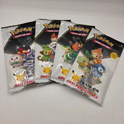 Pokemon TCG First Partner Pack Unova Region Train On Brand New Lot Of 4 - Image 1