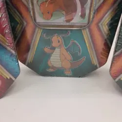 Pokemon TCG Dragonite & Salamence Dragons 2019 Tins X3 - Image 3