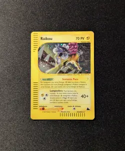 Pokemon SKYRIDGE - #H26/H32 Raikou - Holo - ITA - SWIRL - Heavily Played - Image 3