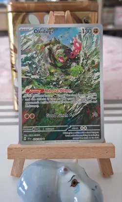TCG Pokemon OKIDOGI - Shrouded Fable - 074/064 (Illustration Rare) NM - Image 1
