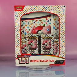 POKEMON KARMESIN & PURPUR 151 ORDNER-KOLLEKTION BOX OVP SEALED - Image 1