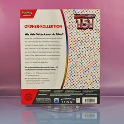 POKEMON KARMESIN & PURPUR 151 ORDNER-KOLLEKTION BOX OVP SEALED - Image 3