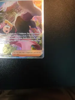 Pokemon Janine's Secret Art #173/131 English Prismatic Evolutions SIR - Image 3