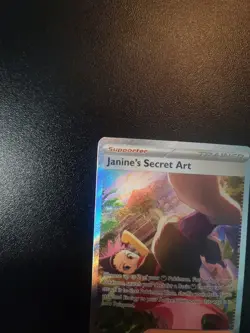 Pokemon Janine's Secret Art #173/131 English Prismatic Evolutions SIR - Image 5