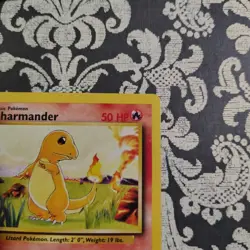 Pokemon TCG Charmander Base Set 46/102 Regular NEAR MINT NM - Image 3