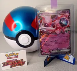 Team Rocket's Mewtwo ex 81/182 Pokemon Destined Rivals NM - Image 1