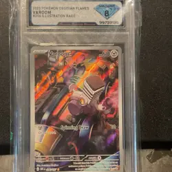 Pokemon TCG Varoom 206/197 Obsidian Flames Holo Illustration Rare DSG 8 - Image 1