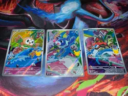 Pokemon 2026 First Partner Illustration Collection Series 1 Promos Set 43-45 - Image 1