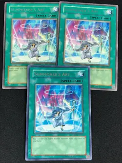 YUGIOH SUMMONER’S ART TAEV-EN057 RARE X3 (NM) - Image 1