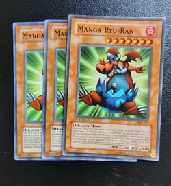 Yu-Gi-Oh - Manga Ryu Ran - Full Playset X3 - Image 1