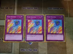 YUGIOH 3X TOON DEFENSE SS01-ENC15 COMMON 1ST ED NM SPEED DUEL - Image 1