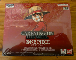 One Piece Carrying on his Will OP13 Booster Box New & Sealed - Image 2
