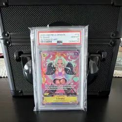 One Piece 2024 Two Legends S-Snake OP08-112 Alt Art Foil Super Rare PSA 10 EN - Image 1