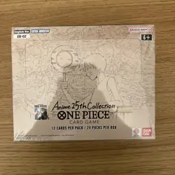 *SEALED* One Piece EB-02 Anime 25th collection Booster Box English - Brand New - Image 2
