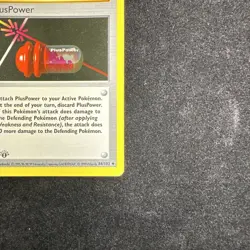 Pokemon TCG Original Base Set PlusPower Trainer Card 84/102 1st Edition - Image 5