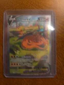 Pokemon Charizard v SWSH260 Alternate Art Full Art Holo Promo Card - Image 1