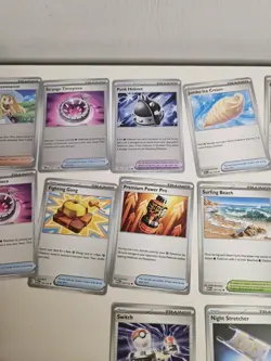 Pokemon Mega Evolution Era Trainer Card Bundle Common Uncommon Reverse Holo x23 - Image 2