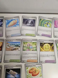 Pokemon Mega Evolution Era Trainer Card Bundle Common Uncommon Reverse Holo x23 - Image 5