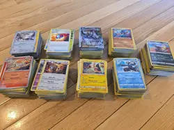 Large Pokemon Card Lot 900+ Cards VMAX, Rare, Trainer, Energy, Mixed Collection - Image 1