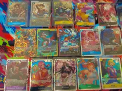 One Piece TCG Super Rare Lot of 20 SR and Rares Foil Cards Eng/Jp One Piece Lot - Image 1