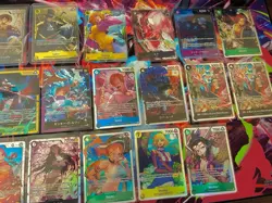 One Piece TCG Super Rare Lot of 20 SR and Rares Foil Cards Eng/Jp One Piece Lot - Image 2