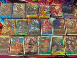 One Piece TCG Super Rare Lot of 20 SR and Rares Foil Cards Eng/Jp One Piece Lot - Image 3