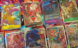 One Piece TCG Super Rare Lot of 20 SR and Rares Foil Cards Eng/Jp One Piece Lot - Image 5