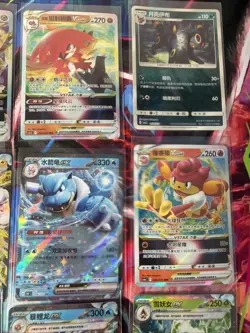 Pokemon 16 Card Lot nm V Max Mega Amazing Ex HOLO Rare Hits Only B78 - Image 5