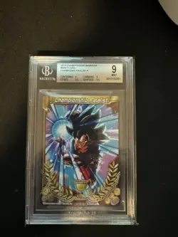 Dragon ball super card game celebrations Finalist championship 2019 merit - Image 1