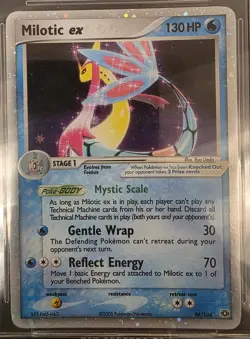 Pokemon Card-Milotic Ex-96/106-ENG--BGS 7.5-Ex Emerald -Holo-NearMint - Image 2