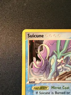 Suicune 4/17 POP Series 2 Holo Rare Pokemon Card English NM - Image 2