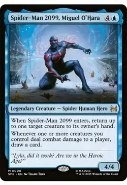 1x MTG Spider-Man 2099, Miguel O'Hara - Spider-man Mythic! NM Mint! - Image 1
