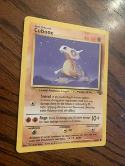 Cubone Pokemon Card- jungle set 50/64 - Image 2