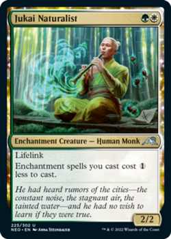 MTG Jukai Naturalist NM-Mint Kamigawa: Neon Dynasty - Image 1