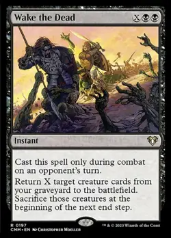 MTG Wake the Dead NM-Mint Commander Masters - Image 1