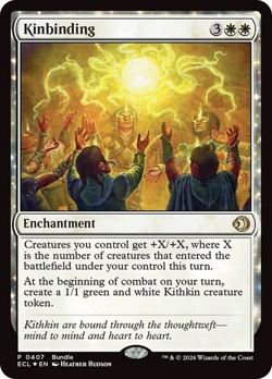 Foil Kinbinding (Promo) [Lorwyn Eclipsed] MTG - Image 1