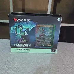 Magic: The Gathering Duskmourn Death Toll Commander Deck, Winter, Cynical Oppor… - Image 1