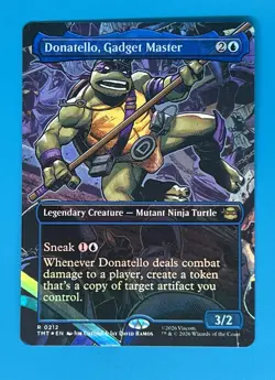 Donatello, Gadget Master (Borderless) Teenage Mutant Ninja Turtles Foil - Image 1