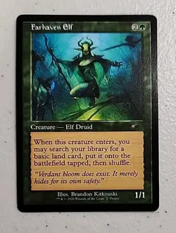 Farhaven Elf (Retro Frame) WPN & Gateway Promos Regular MTG - Image 1