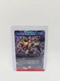 MTG TMNT - Donatello, Gadget Master #212 - Foil - Borderless - Image 1
