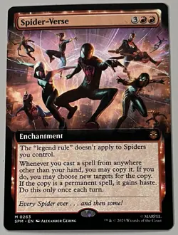 MTG Marvel’s Spider-Man Spider-Verse Enchantment MYTHIC REGULAR #0263 - Image 1