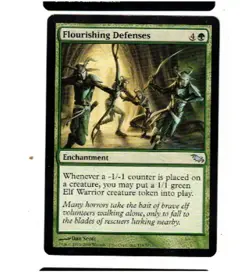 FLOURISHING DEFENSE SHADOWMOOR Magic MTG Out-of-Pack QUALITY - Image 1